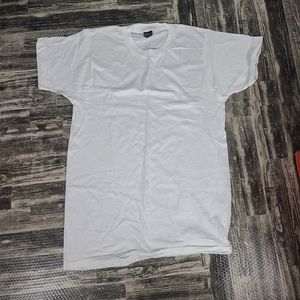 BVD VTG SINGLE STITCH WHITE CREW NECK T SHIRT NEW